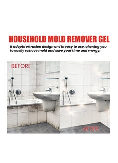 Jaysuing Hosehold Mold Remover Gel for Remove Dirt and Mildew From the Gaps in the Kitchen and Bathroom Walls  - Image 3