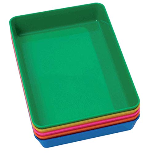 Buself AMAZING CHILD Set of 5 Small Coloured Trays Each Tray approx 5 x 7 x 1 _ Premium Quality - Image 2