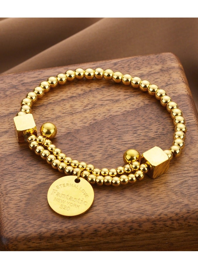 Mark Fairwhale Versatile Titanium Steel Fashion Bracelet 