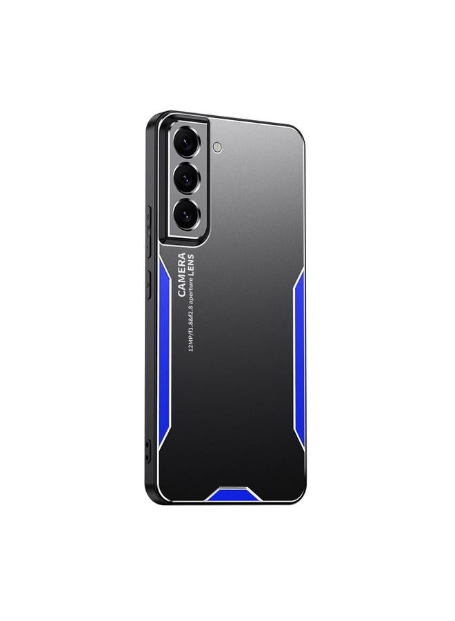 S-TOP Case For Samsung Galaxy S21 FE 5G Blade Series TPU Hybrid Metal Phone Case - Image 1