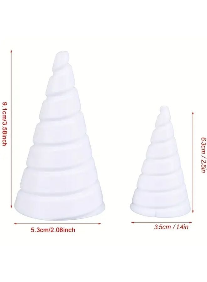 2Pcs Large Small Fibonacci Coil Winding Jigs for Electroculture Gardening Tools - Image 3