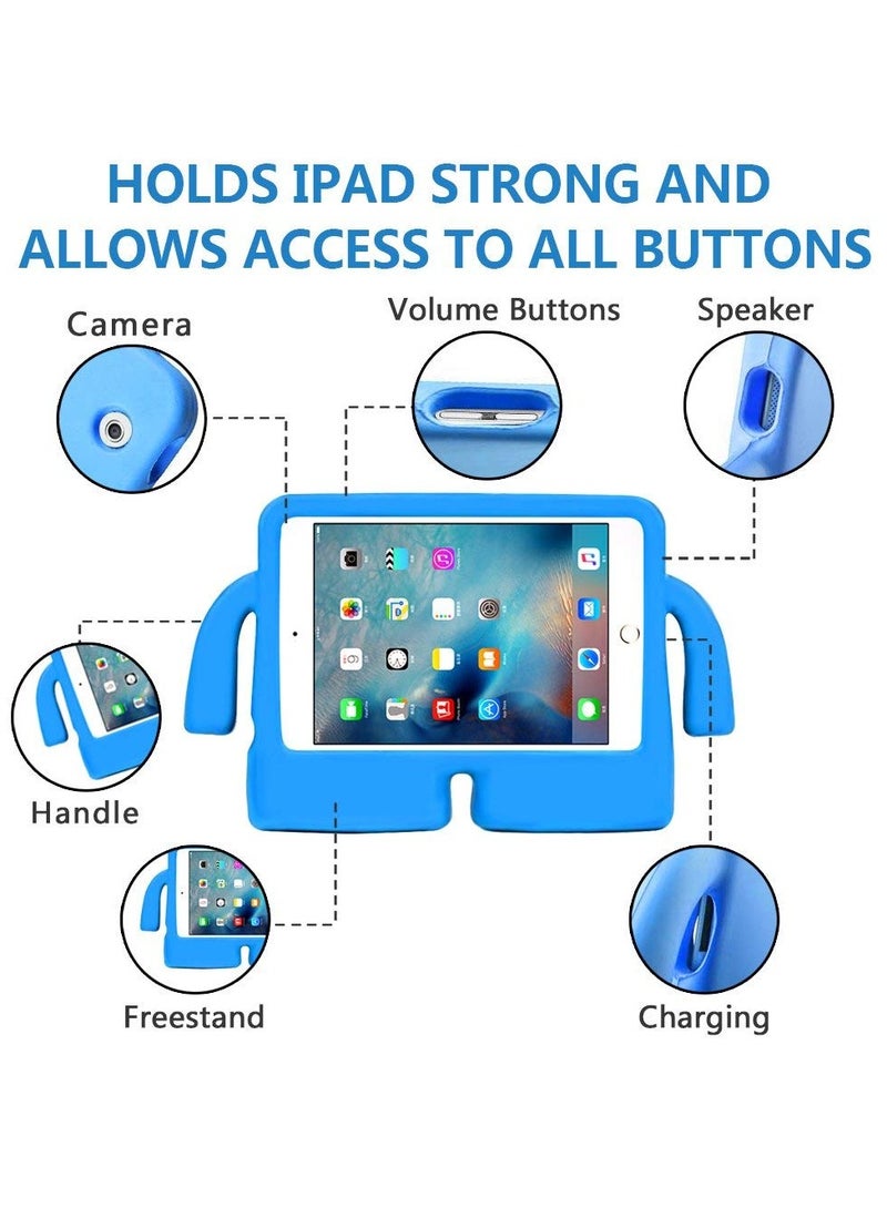 FOCUS Kids cover case for iPad 10th Gen Case 2022 (10.9 inch) 10th Generation Products iGuy Freestanding Protective Cases Designed for 10.9 (10th Generation) 2022- BLUE - Image 3