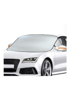 Generic Shamasa-a car for car windshield, mirror cover and reflective tape to protect from heat and radiation and maintain the temperature inside the car and keep the car dashboard suitable for all cars  - Image 1