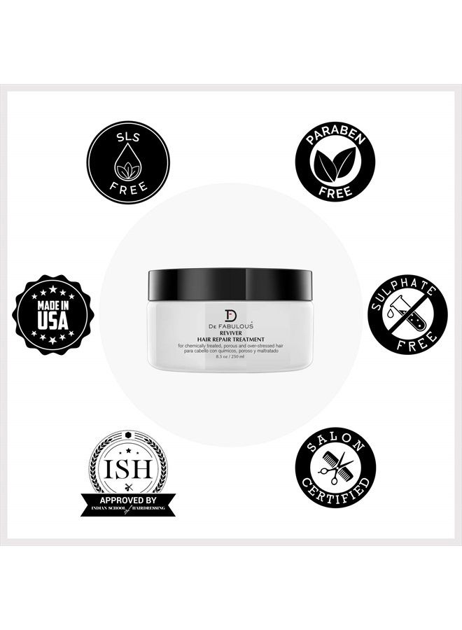 De Fabulous Reviver Hair Repair Treatment Treatment 8.5 oz - Image 3