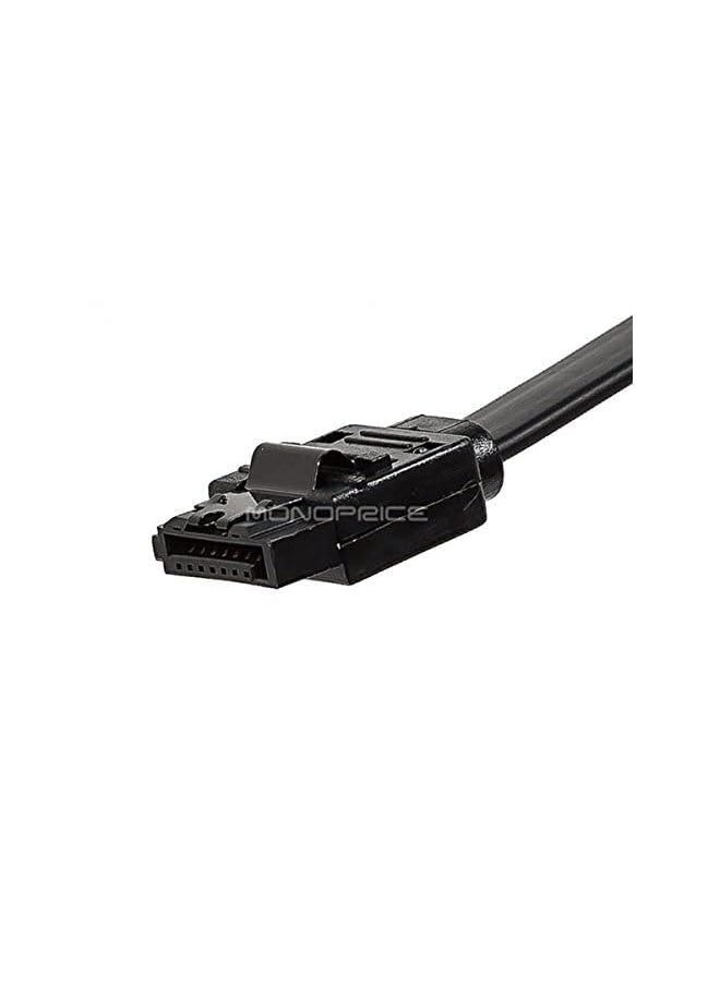 Data Cable 2 Feet Black Sata 6Gbps Cable With Locking Latch 90 Degree To 180 Degree - pzsku/ZC6078FBCD1B92B5F32EFZ/45/_/1703063827/c539fc4c-0395-43f7-b128-de7cd325e5e9