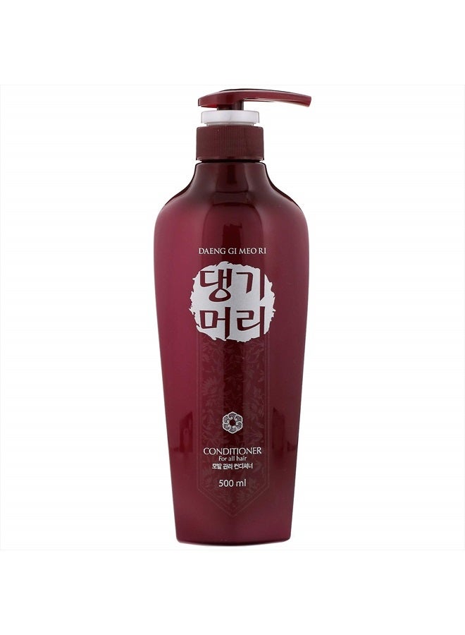 Doori Daeng Gi Meo Ri, Conditioner, for All Hair Types, 16.9 fl oz (500 ml), Doori Cosmetics
