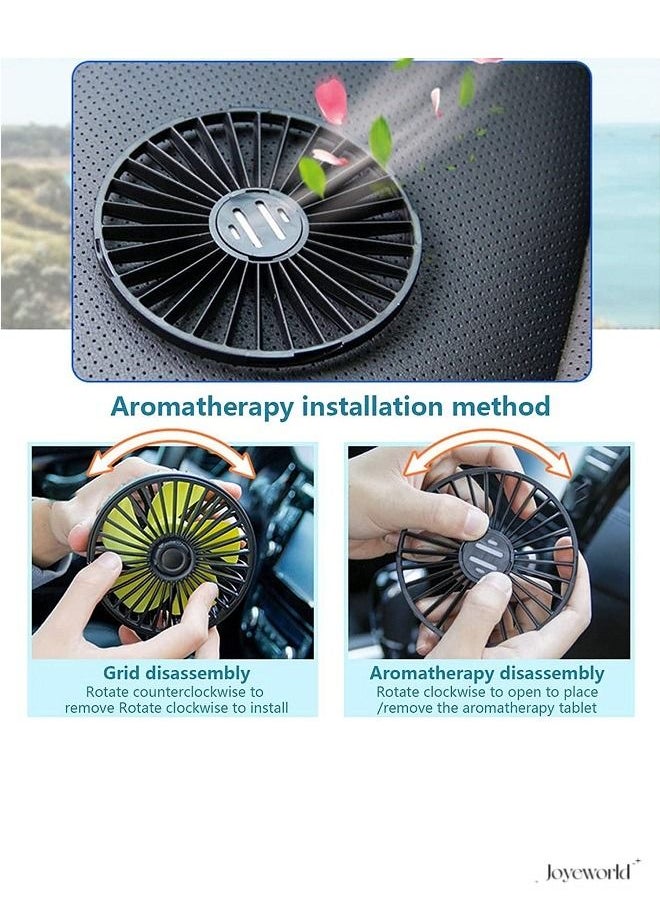 Joyeworld - Automobile Cooling Fan for Backseat 3 Speed Strong Wind - Image 1