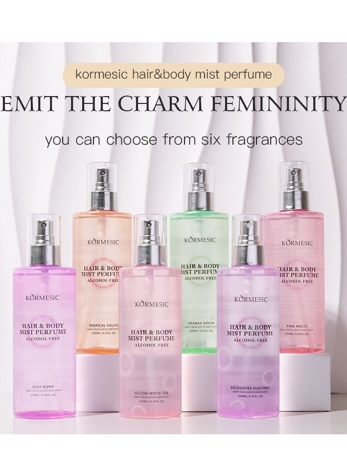 Kormesic Pink Floral Body Mist 290ml  - Image 3