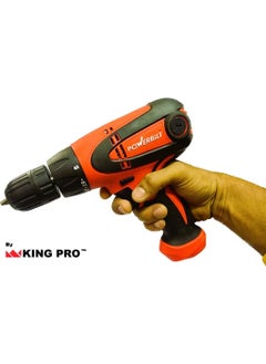 KING-PRO KING PRO By POWERBILT PBTSD10L 10mm Electric Screwdriver Drill 500W 3 Free Bits and Variable Speed and 191Torque and Speed Maximum Chuck Size 38 Inches  - Image 3