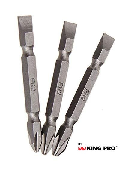 KING-PRO - KING PRO By POWERBILT PBTSD10L 10mm Electric Screwdriver Drill 500W 3 Free Bits and Variable Speed and 191Torque and Speed Maximum Chuck Size 38 Inches - Image 1