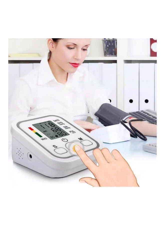 TIGER Electronic Blood Pressure Monitor – Accurate Digital BP Cuff with LCD Display, One-Touch Operation, Automatic Measurement, Compact & Portable, Ideal for Home Health Monitoring, Easy-to-Use, Reliable for Systolic, Diastolic & Pulse Readings - Image 2