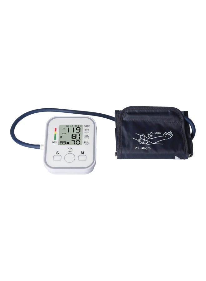 TIGER Electronic Blood Pressure Monitor – Accurate Digital BP Cuff with LCD Display, One-Touch Operation, Automatic Measurement, Compact & Portable, Ideal for Home Health Monitoring, Easy-to-Use, Reliable for Systolic, Diastolic & Pulse Readings - Image 5