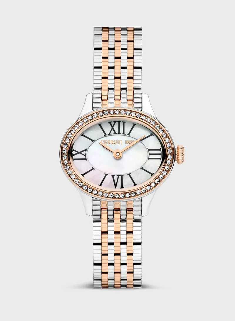 CERRUTI 1881 Steel Strap Analog Watch