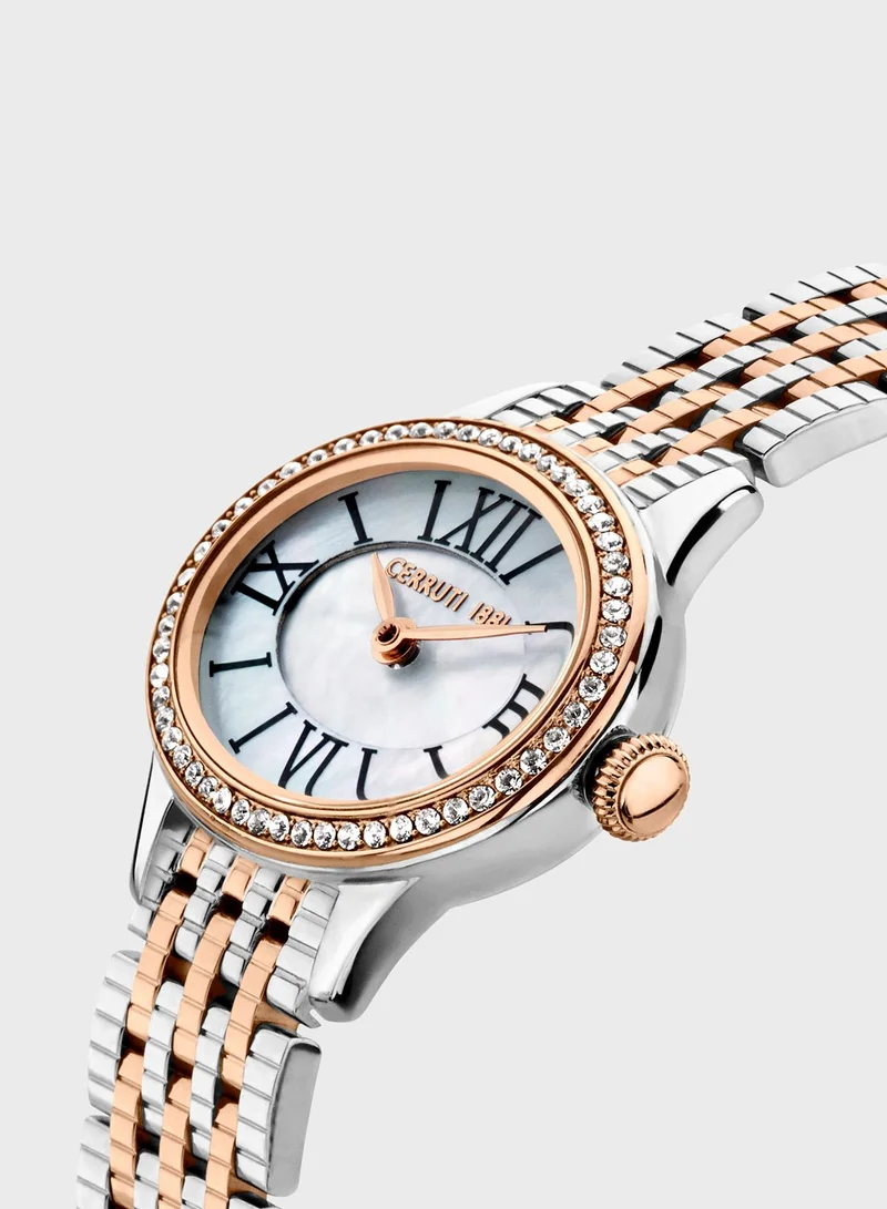 CERRUTI 1881 Steel Strap Analog Watch