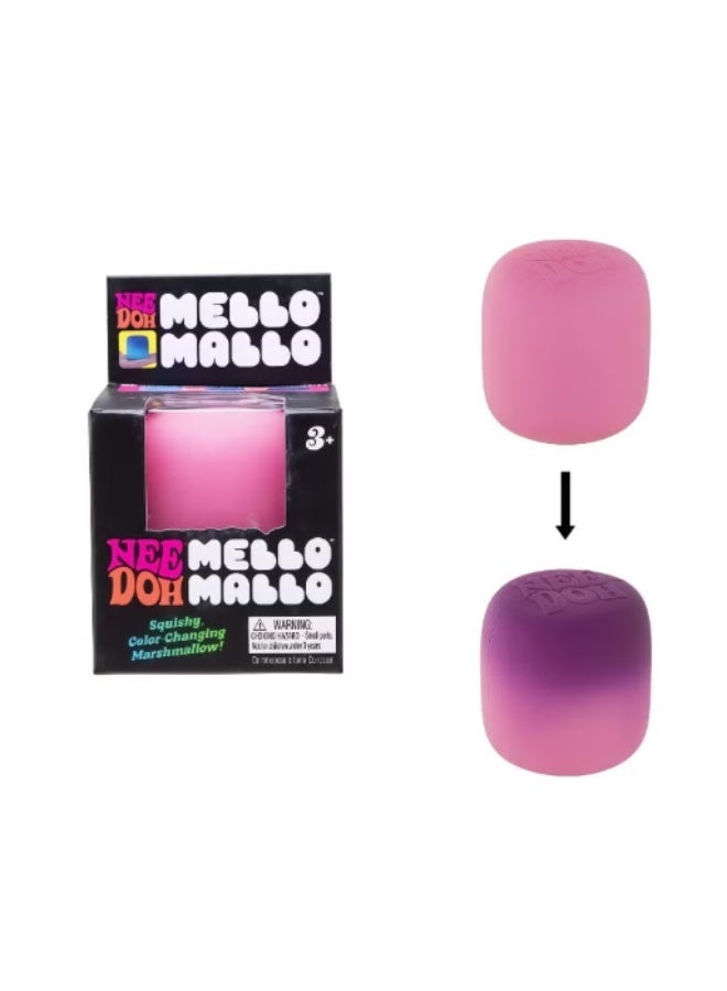 Schylling NeeDoh Changing Squeeze Toy, Sun-Activated Stress Relief Fidget Toy, Soft Squishy Sensory Toy for Kids & Adults, Perfect Birthday Gift,NeeDoh Schylling Sensory Toys for Anxiety Relief, Safe Non-Toxic Dough Material(Pink) - Image 1
