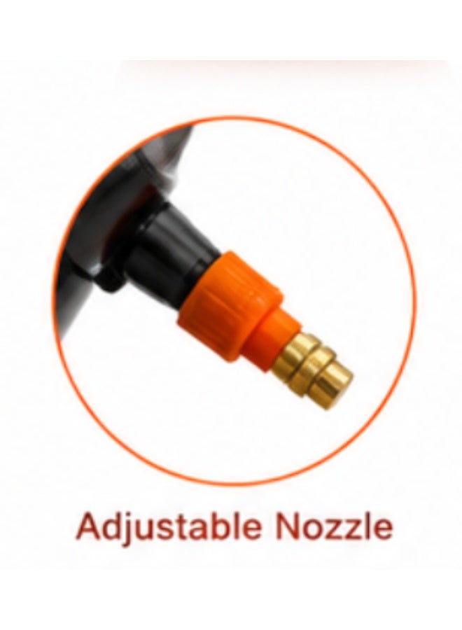 3 Liter Hand Pump Pressure Sprayer Bottle with Adjustable Nozzle for Gardening and Cleaning - Image 5