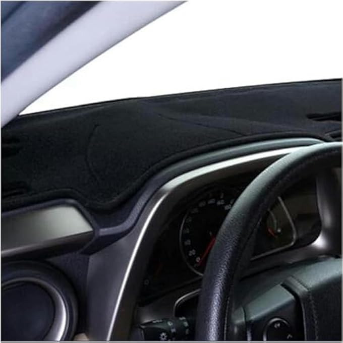 TJMR Car Dash Cover Mat,For Mitsubishi Pajero Montero 2007-2014 2015 2016 2017,Blue Edge Anti-Slip Mat Dashboard Cover Pad Interior Styling Accessories - Image 4