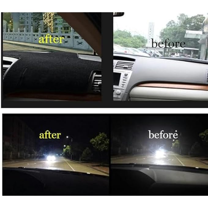 TJMR Car Dash Cover Mat,For Mitsubishi Pajero Montero 2007-2014 2015 2016 2017,Blue Edge Anti-Slip Mat Dashboard Cover Pad Interior Styling Accessories - Image 5
