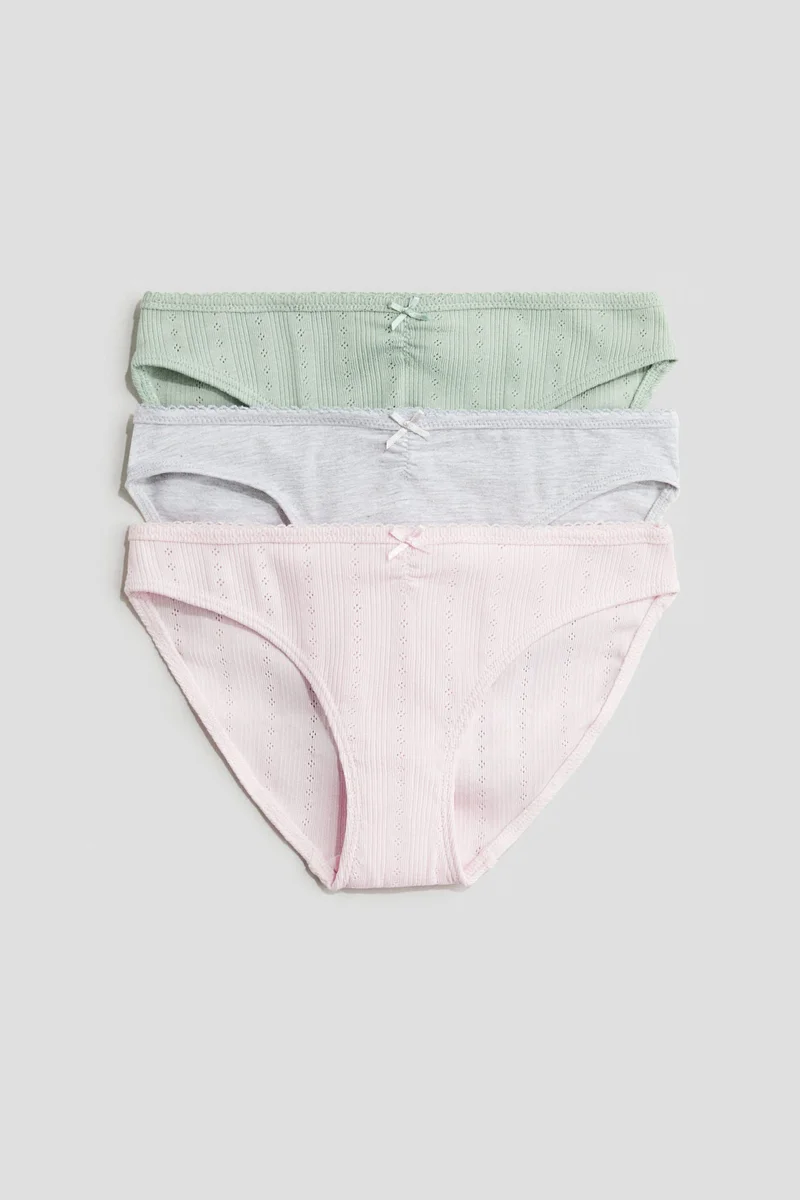 H&M 3-pack cotton briefs