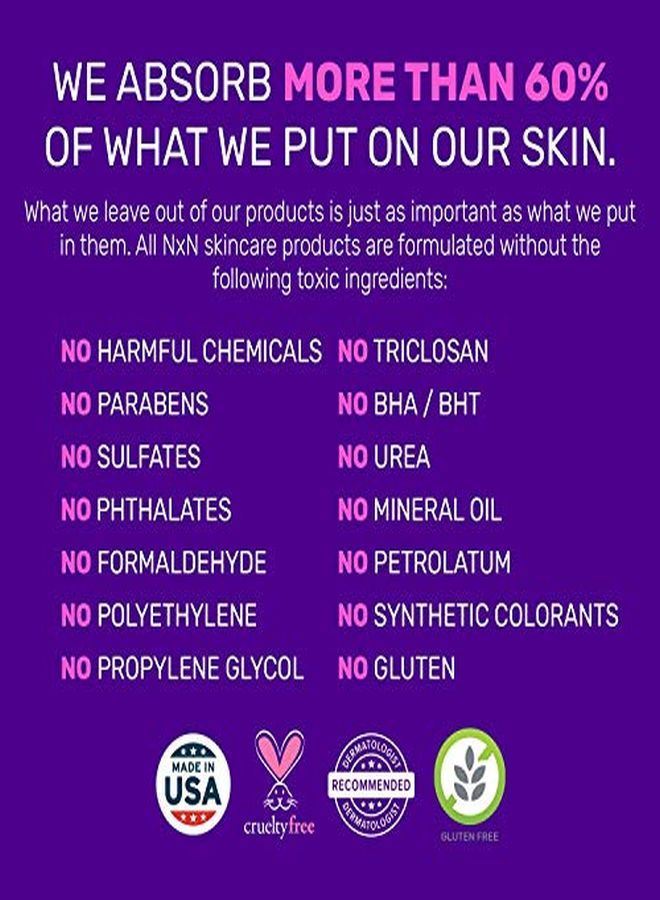 NXN Acne Facial Toner With Salicylic Acid, Witch Hazel, Probiotics & Natural MultiFruit Extracts Alcohol Free Treatment For All Skin Types  - Image 4