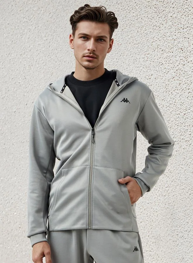 Kappa Men Zip Through Hoodie