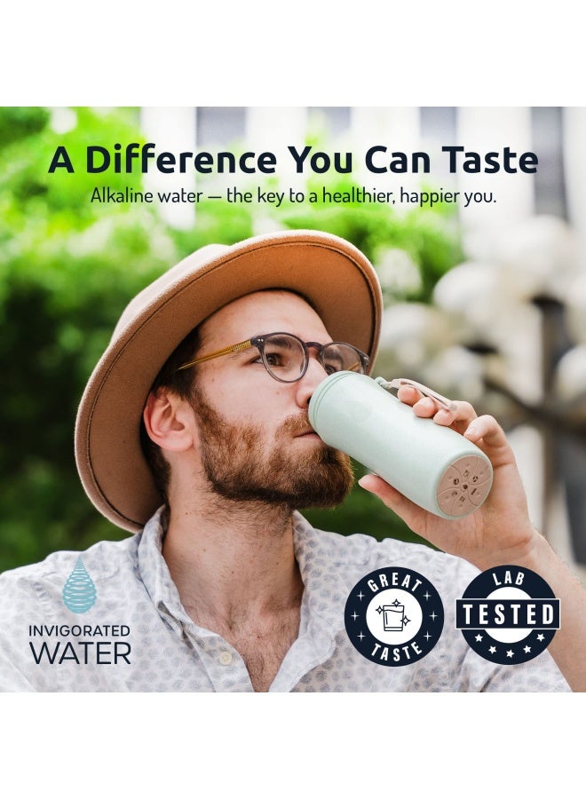 Invigorated Water Ph On-The-Go Alkaline Water Filter Pouch- Portable Alkaline Water Filtration System For Your Bottle Pitcher Jug Container - High Ph Ionized Water - Long-Life 16 Gallon 72 Litre 3-Pac  - Image 4