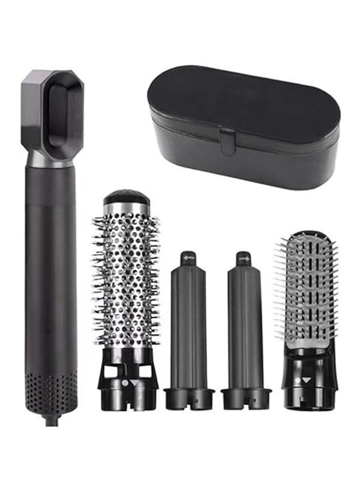General - Magic Styler 5-in-1 Autowrap Airstyler, Auto Wrap Curler Hair Dryer with Attachment Hot Air Comb Automatic Curling Iron Multi Functional Roll Straight Dual-use - Image 1