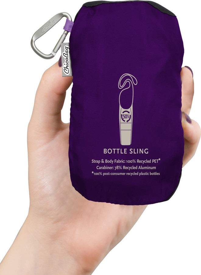 ChicoBag Bottle Sling rePETe™ - Amethyst - Image 2