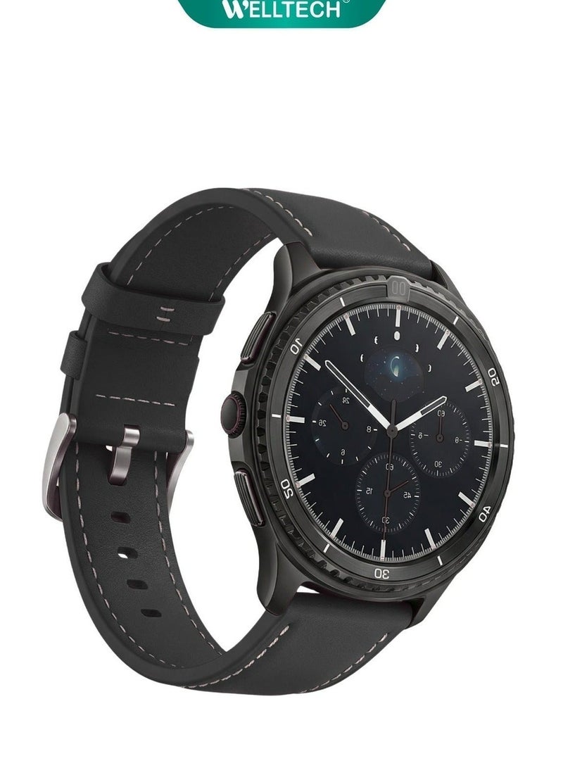 WELLTECH SW46 Fitness Tracker Smart Watch – Heart Rate Blood Oxygen Sleep Monitor, Step Counter, Bluetooth, Android iOS - Image 2