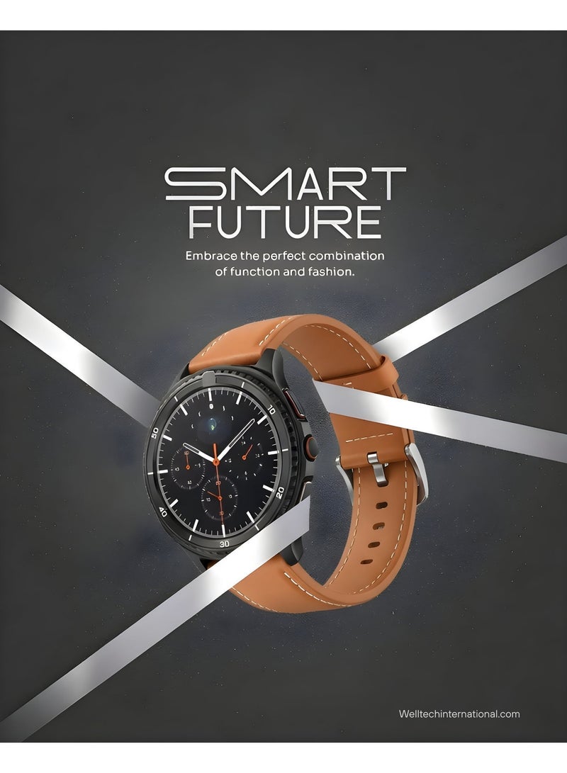 WELLTECH SW46 Fitness Tracker Smart Watch – Heart Rate Blood Oxygen Sleep Monitor, Step Counter, Bluetooth, Android iOS - Image 5