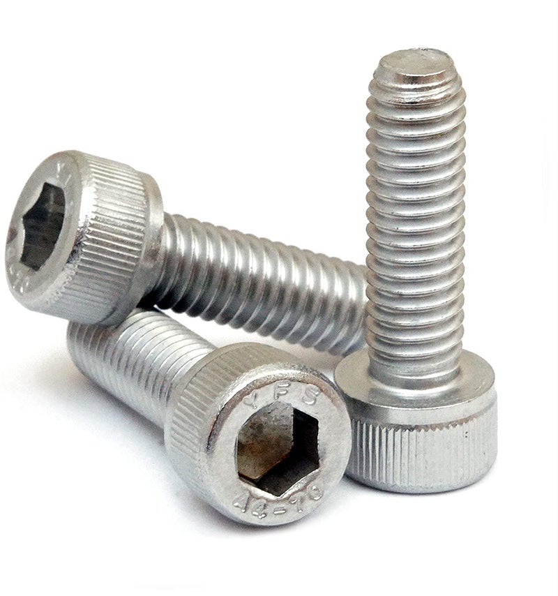 3DINNOVATIONS M6 X 15mm Socket Head Cap Screws, Allen Socket Drive,304 Stainless Steel, Fully Thread, Bright Finish, Machine Thread, Quantity - 25 Pcs (M6 X 15) - Image 3