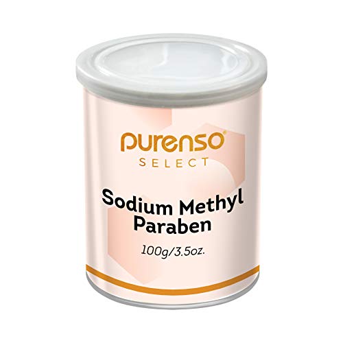 Purenso Select - Sodium Methyl Paraben, 100g I DIY Making Shampoo, Cosmetics, Moisturizer, Lotion, Personal Care - Image 1