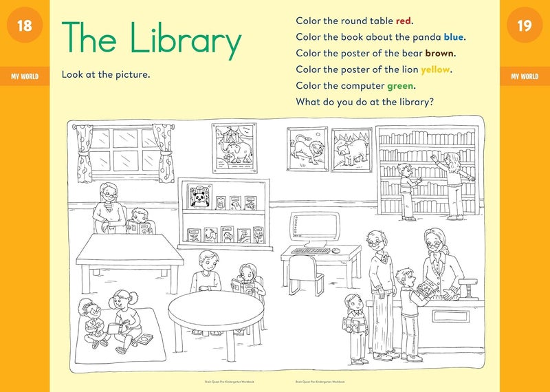 Brain Quest Workbook: Pre-K Revised Edition - Image 4