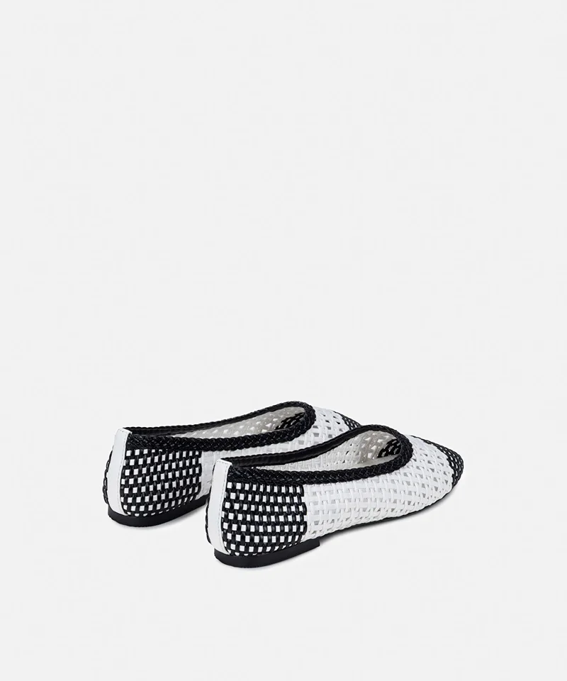 Ipekyol  Woven Color-Block Ballet Flats for Women | Best Price UAE