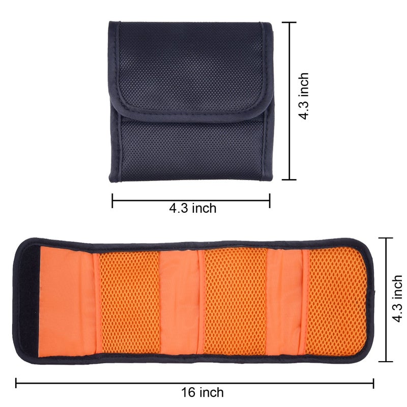 Sunmns 3 Pocket Camera Lens Filter Carry Case Bag Pouch for Filters 25 mm to 77 mm - Image 3
