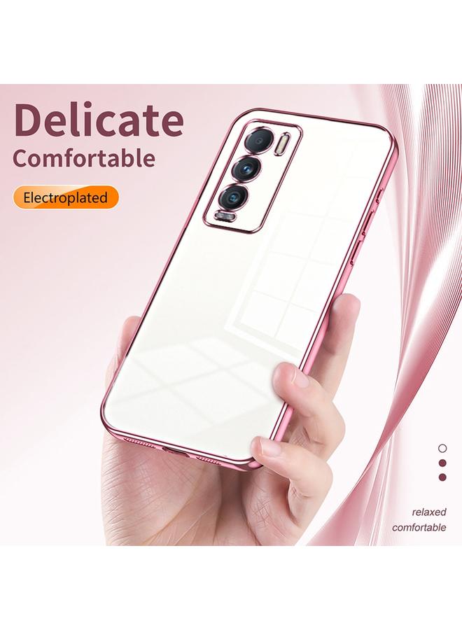 اس-توب جراب لهاتف Realme GT Explorer Master شفاف مطلي بفتحة دقيقة - Image 5