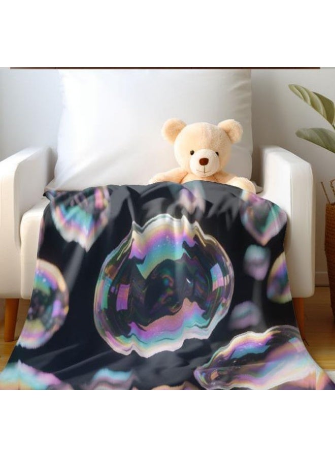 general Baby and children's cartoon flannel thin blanket (warm and comfortable, suitable for sleep, games) 70cm*100cm - Image 3