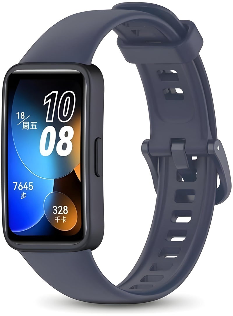 NEXT STORE Silicone Replacement Band Compatible with Huawei Band 9/8, Soft Solid Color Strap - Image 1