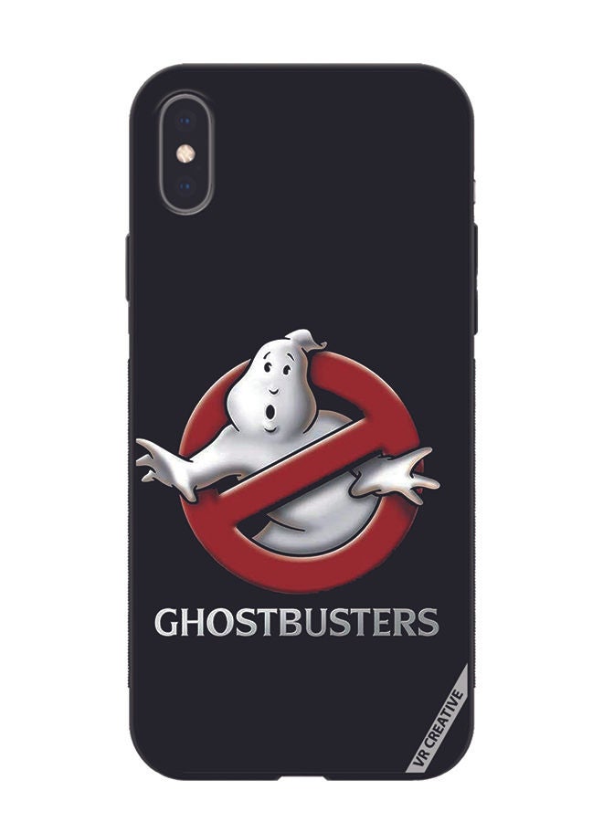 VR CREATIVE Protective Case Cover For Apple iPhone XS Max Ghostbuster Design Multicolour - Image 1
