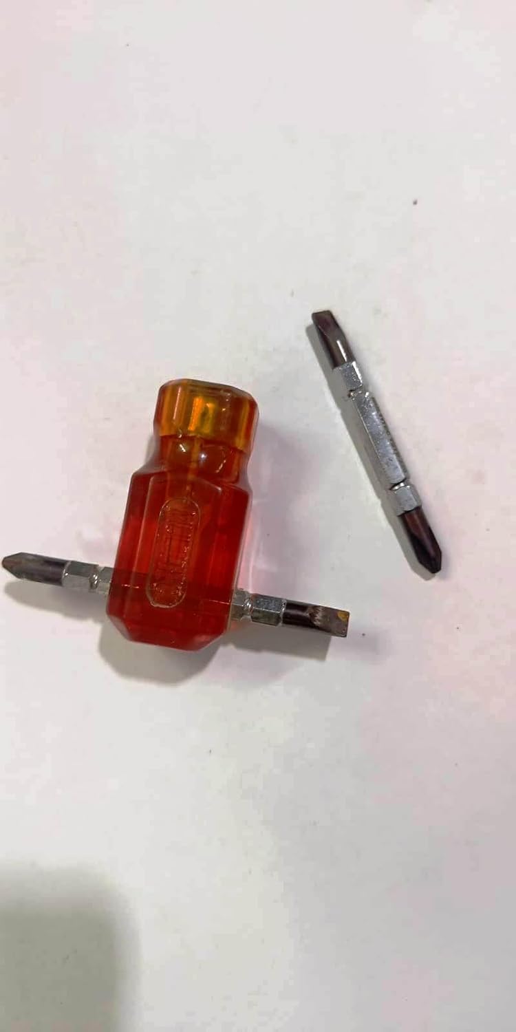 FTE Mini Pocket 2 in1 Screwdriver with an extra bit Very handy and easy to store in bag or pocket Size 3 x 1 inch - Image 3