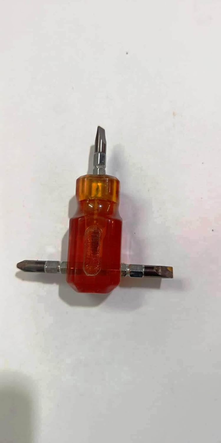FTE Mini Pocket 2 in1 Screwdriver with an extra bit Very handy and easy to store in bag or pocket Size 3 x 1 inch - Image 2