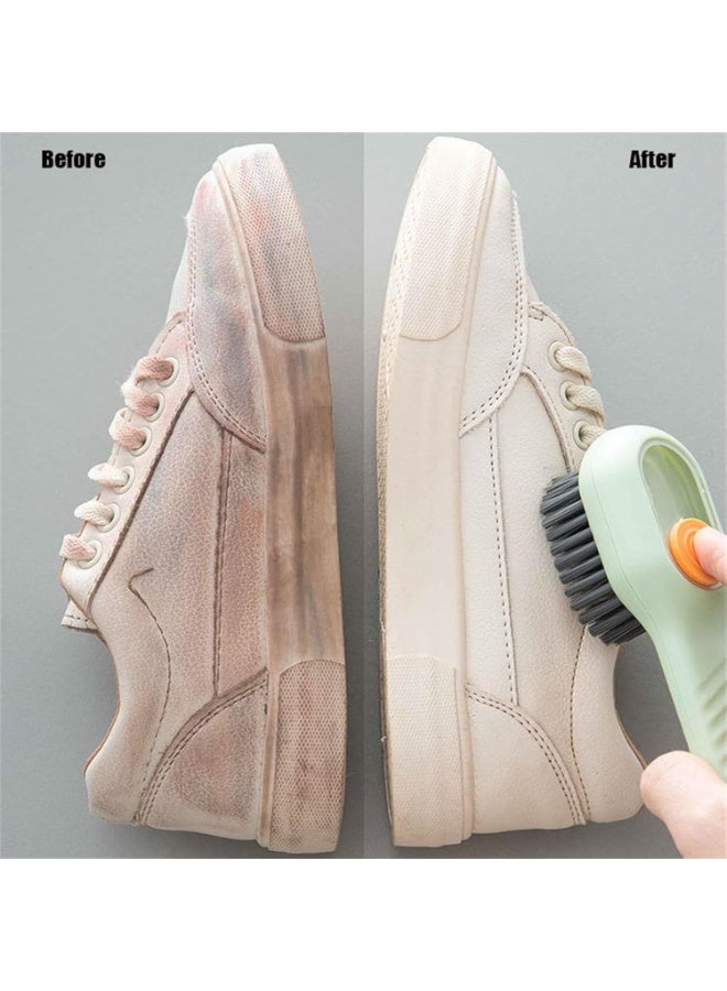 Multifunctional Liquid Shoe Brush Liquid Adding Soft Fur Cleaning Brush,2024 New Scrub Brushes for Cleaning, Multifunctional Laundry Brush with Liquid Box for Washing Clothes Shoes (2pcs) - Image 4