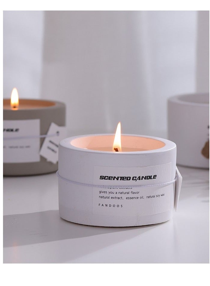 2pcs Aromatherapy Scented Candle Gift Set - Natural Soy Wax Candles for Men and Women(Pearu0026Freesia,Lavender)  - Image 2