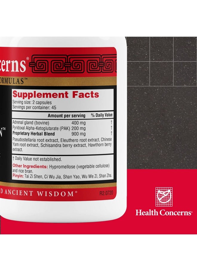 Health Concerns - Adrenosen Adrenal Support 90 Capsules - Image 1