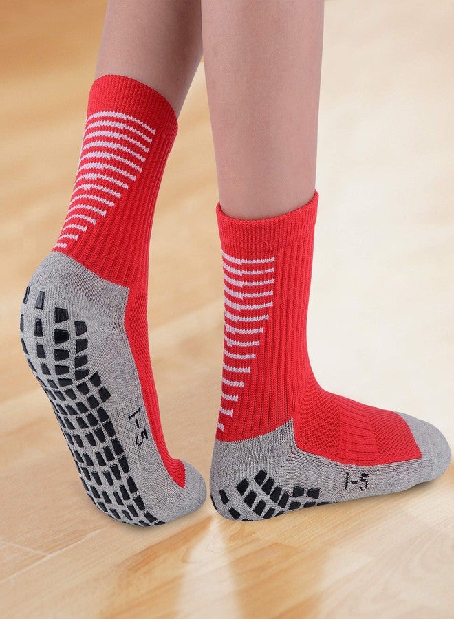 JHM Kids Slipper Hospital Grip Athletic Sport Sockcs For Kids Youth Baby Boys Girls - Image 5