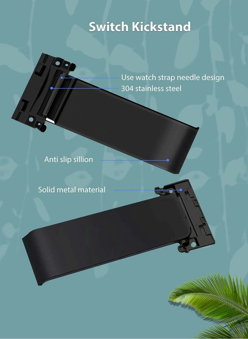 Excefore Kickstand Replacement Part for Nintenndo Switch Back Shell Kickstand Holder Mainframe Back Bracket Repair Tool Kit  - Image 3