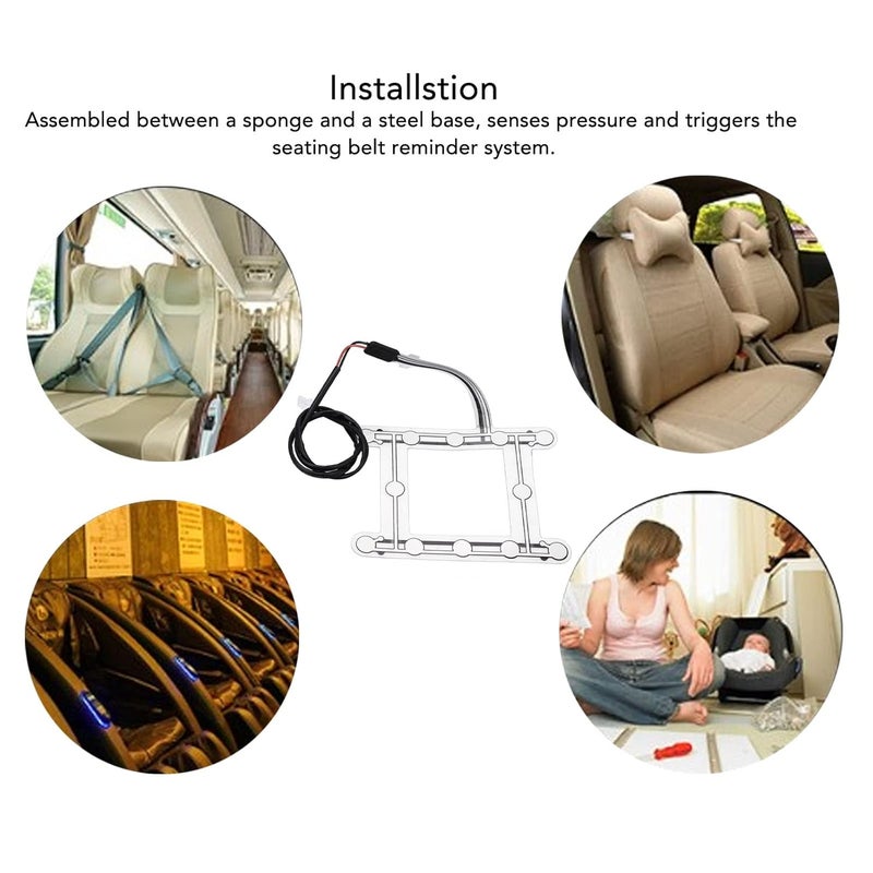 Thin Film Seating Pressure Sensor Safety Belt Pressure Alarm - Smooth Response - for Vehicle Safety - Image 3