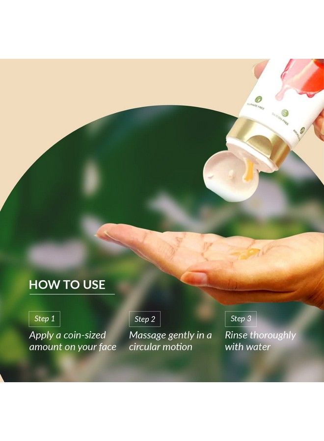 LOTUS BOTANICALS Skin Brightening Face Wash ; Vitamin C ; Sulphate Free Silicon Free & Chemical Free ; Suitable For All Skin Types ; 100Ml  - Image 5