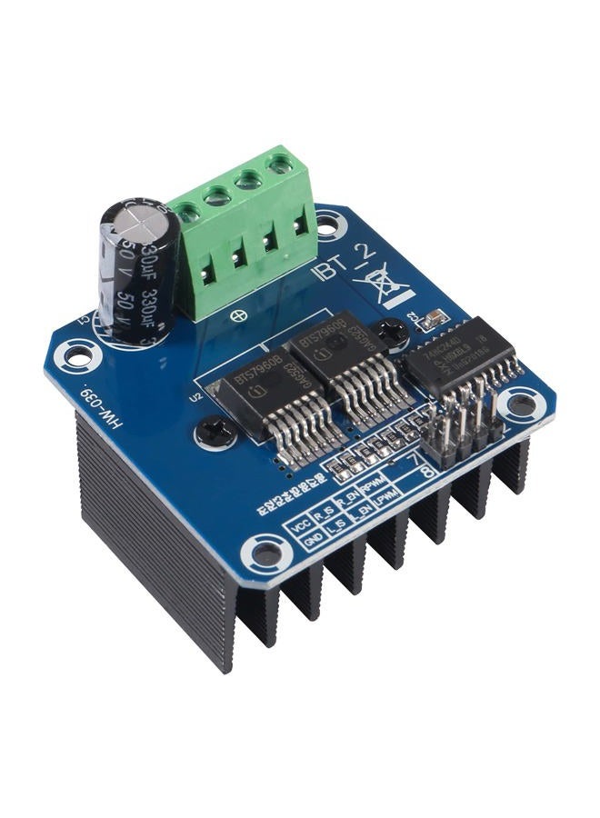 DORHEA 5PCS BTS7960 DC Stepper Motor Driver Module 43A Current Limit Control Module H-Bridge PWM Smart Car Board Compatible with Ar duino Raspberry Pi Smart Car - Image 2