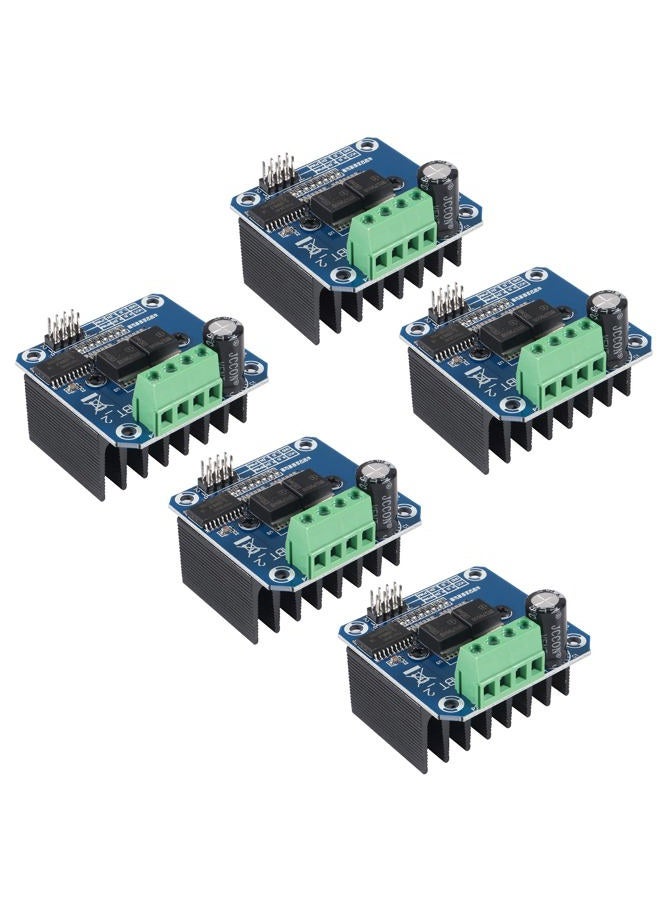 DORHEA 5PCS BTS7960 DC Stepper Motor Driver Module 43A Current Limit Control Module H-Bridge PWM Smart Car Board Compatible with Ar duino Raspberry Pi Smart Car - Image 1